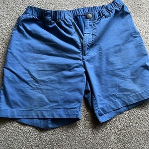 Blue Mens 7in Inseam Golf Chubbies